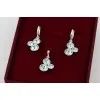 Дамски сребърен комплект със светлосини кристали Swarovski 5204 на супер цена:  |