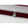Дамски сребърен комплект със светлосини кристали Swarovski 5204 на супер цена:  |
